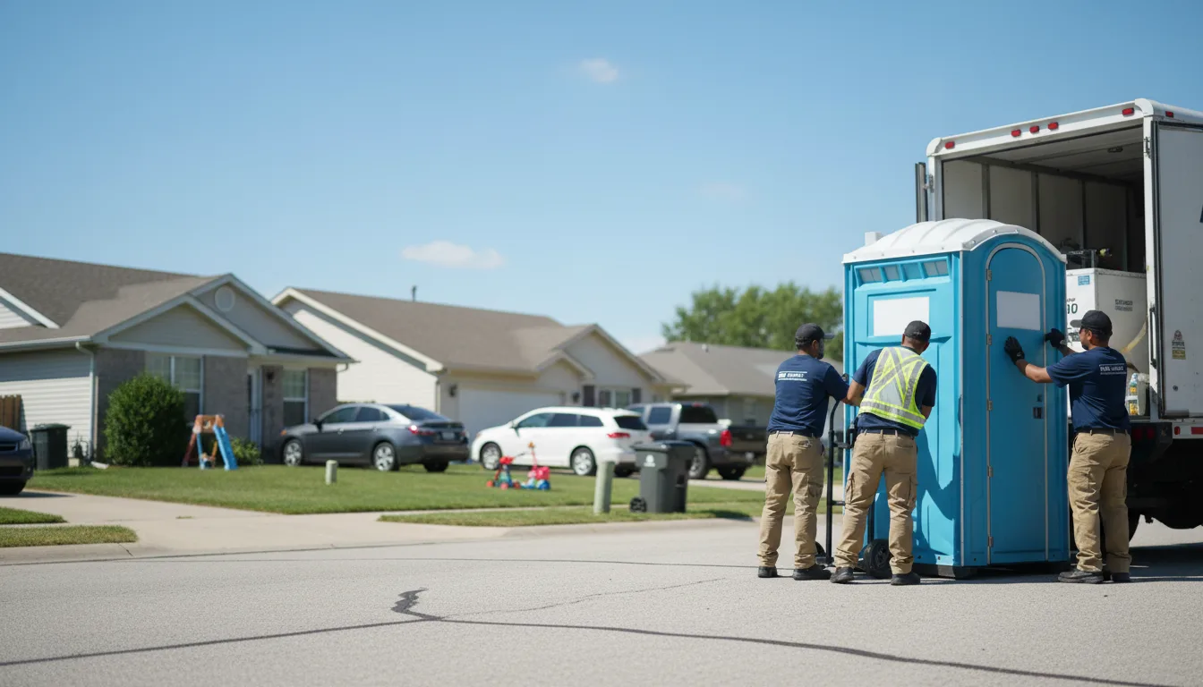 Standard Porta Potty Rentals in East Lansing, MI near me